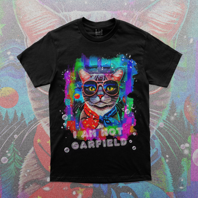 I Am Not Garfield Printed T-shirt
