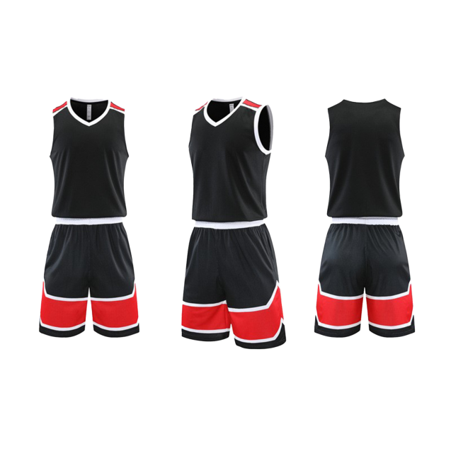 5-Color 12-Size Relaxed Fit Basketball Team Uniforms (BU_S053_003)