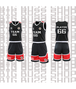 5-Color 12-Size Relaxed Fit Basketball Team Uniforms (BU_S053_003)
