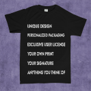 Custom Clothing and Bags