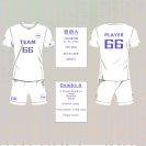 6-Color 12-Size Football Team Uniforms Custom Printing (SU_S053_004)