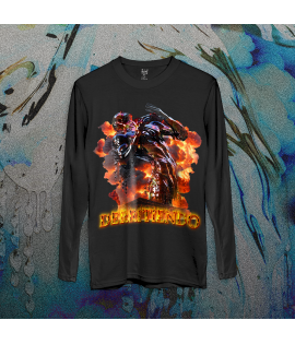 Hellfire From Below The Equator Black Long Sleeve T-Shirt