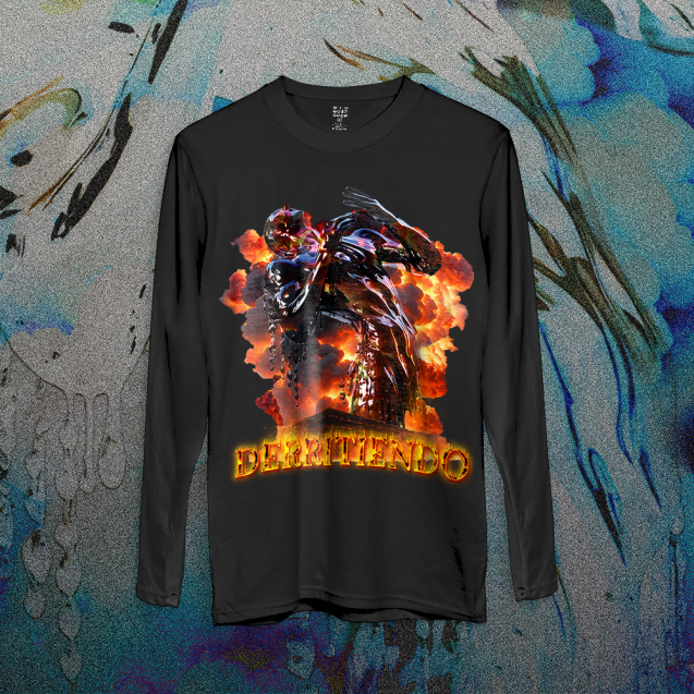 Hellfire From Below The Equator Black Long Sleeve T-Shirt