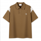 6-Color 6-Size 240gsm 100% Cotton Two Tone Relaxed Fit Polo Shirt (PL_S001_002)