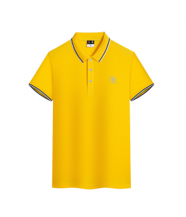 12-Color 7-Size Viscose Classic Polo Shirt (PL_S058_002)