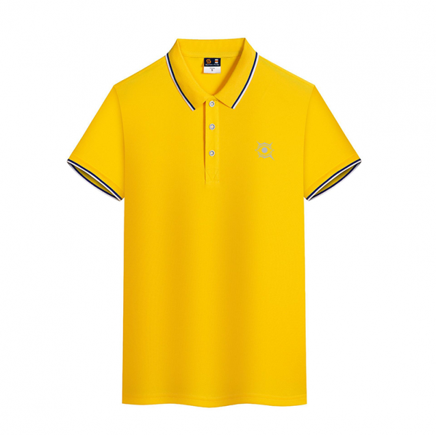 12-Color 7-Size Viscose Classic Polo Shirt (PL_S058_002)