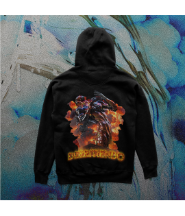 Hellfire From Below The Equator Black Hoodie