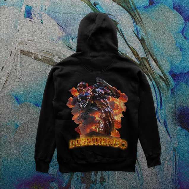 Hellfire From Below The Equator Black Hoodie