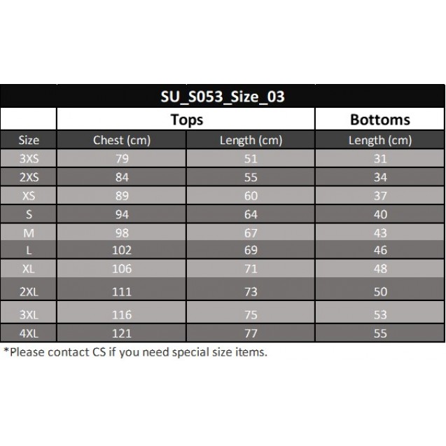 5-Color 10-Size Breathable Football Team Uniforms (SU_S053_003)