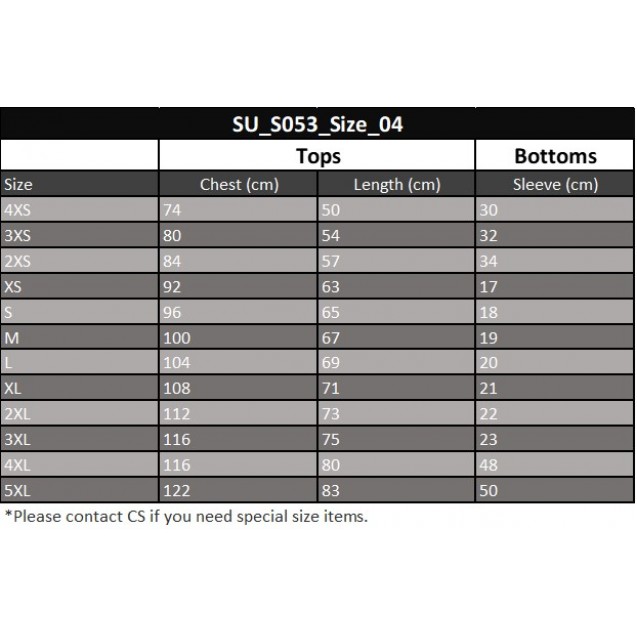 6-Color 12-Size Breathable Football Team Uniforms (SU_S053_004)