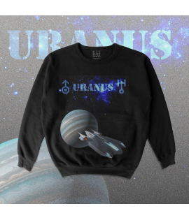 Black Sweatshirt - Uranus Explorer