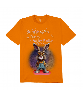 Sunny is a Funny Funky Punky Bunny T-shirt