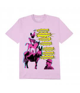 Animal Stacked Arhat Printed T-shirt