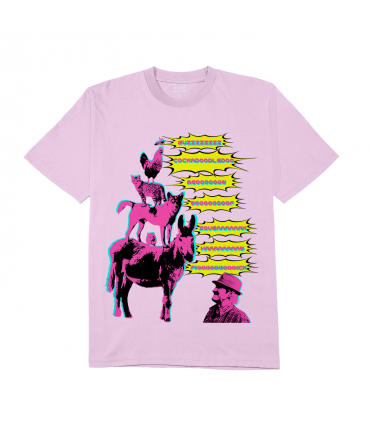 Animal Stacked Arhat Printed T-shirt