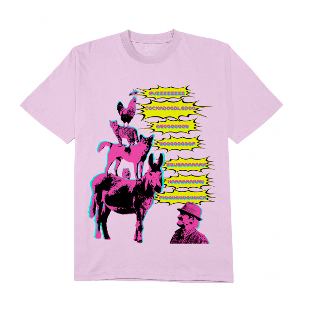Animal Stacked Arhat Printed T-shirt