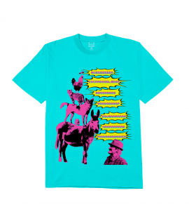 Animal Stacked Arhat Printed T-shirt