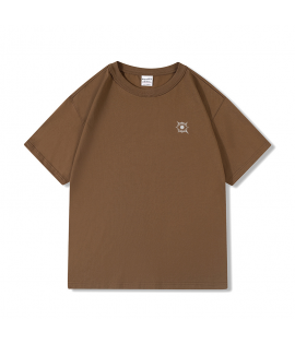 11-Color 5-Size 300gsm Heavyweight Cotton Crew Neck T-Shirt (TS_S001_002)