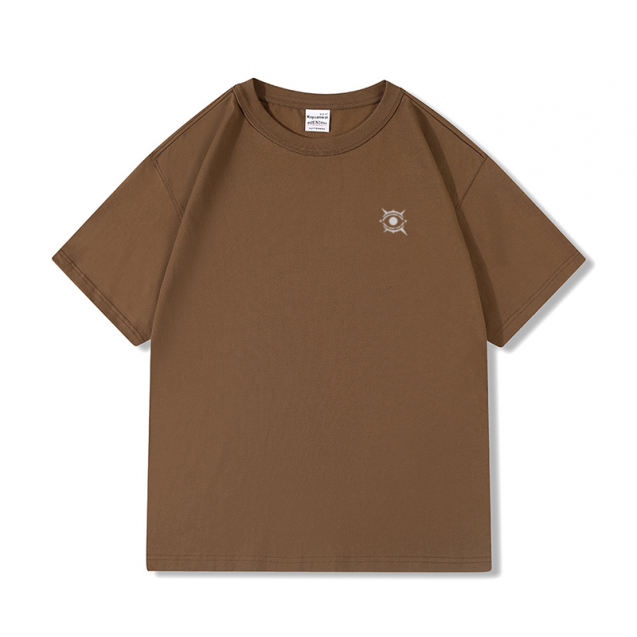 11-Color 5-Size 300gsm Heavyweight Cotton Crew Neck T-Shirt (TS_S001_002)