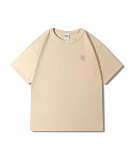 11-Color 5-Size 300gsm Heavyweight Cotton Crew Neck T-Shirt (TS_S001_002)