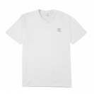 Black White Gray 7-Size 210gsm 100% Cotton V-Neck T-Shirt (TS_S010_005)