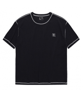 6-Color 8-Size 260gsm Contrast Topstitching Drop Shoulder T-Shirt (TS_S052_001)