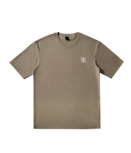 6-Color 5-Size 240gsm Cotton Blend Oversized Drop Shoulder T-Shirt (TS_S057_001)
