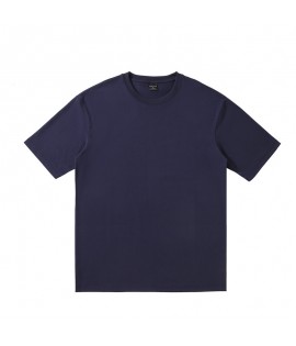 6-Color-5-Size 240gsm Cotton Blend Crew Neck T-Shirt Custom Printing (TS_S057_001)