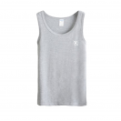 Black White Grey 6-Size 180gsm 100% Cotton Regular Fit Tank Top (TT_S054_001)