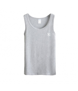 Black White Grey 6-Size 180gsm 100% Cotton Regular Fit Tank Top (TT_S054_001)