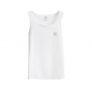 Black White Grey 6-Size 180gsm 100% Cotton Regular Fit Tank Top (TT_S054_001)