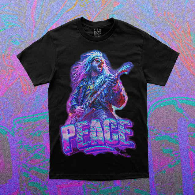 Let's Rock For Peace Printed T-shirt