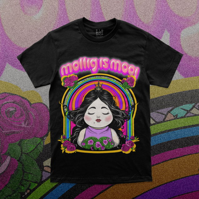 Big Girls Are Beautiful Printed T-Shirt
