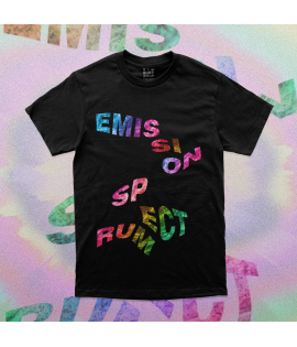 Emission Spectrum Black T-shirt