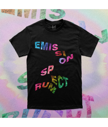 Emission Spectrum Black T-shirt