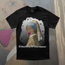 Einstein x Vermeer Printed T-shirt