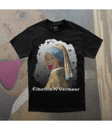 Einstein x Vermeer Printed T-shirt