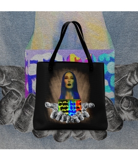 "A Gift For You" Black Tote Bag