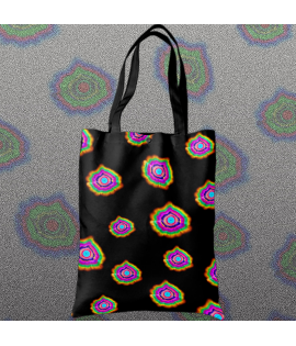 Vision of Enigma Black Tote Bag